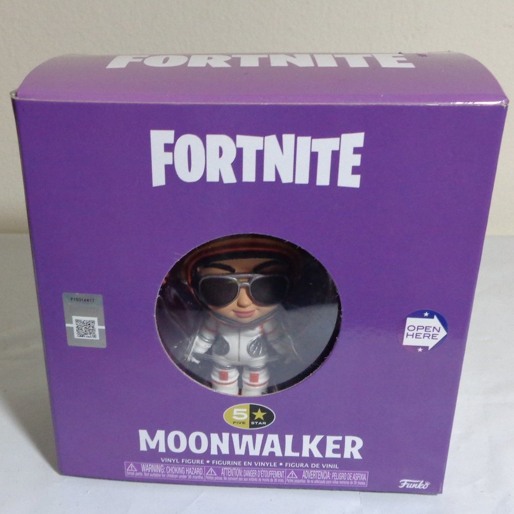 New Funko Fortnite Moonwalker 5 Star Action Figure